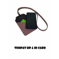 Gambar Tempat Hand Phone/ Tempat ID Card Warna Coklat dari Technozio Store Kota Administrasi Jakarta Barat 3 Tokopedia