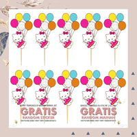 Gambar PERLENGKAPAN PESTA HELLO KITTY ISI 10 CUP CAKE TOPPER HIASAN KUE ULTAH dari mainanmurahjkt Kab. Bekasi 1 Tokopedia