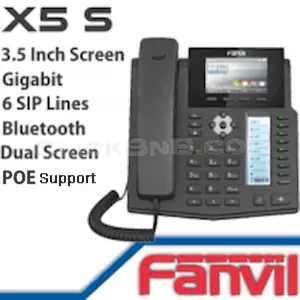 Fanvil X5S - Color Gigabit IP Phone for Receptionist/Operator