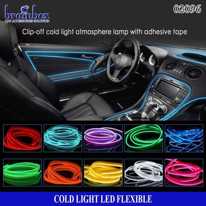 Jual EL Car Cold Light Line Car LED Flexible Line For Interior ...