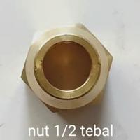 Gambar Nut nepel 1/2 tebal ac split. fitting nepel ac dari SURYAERA Kota Administrasi Jakarta Barat 3 Tokopedia