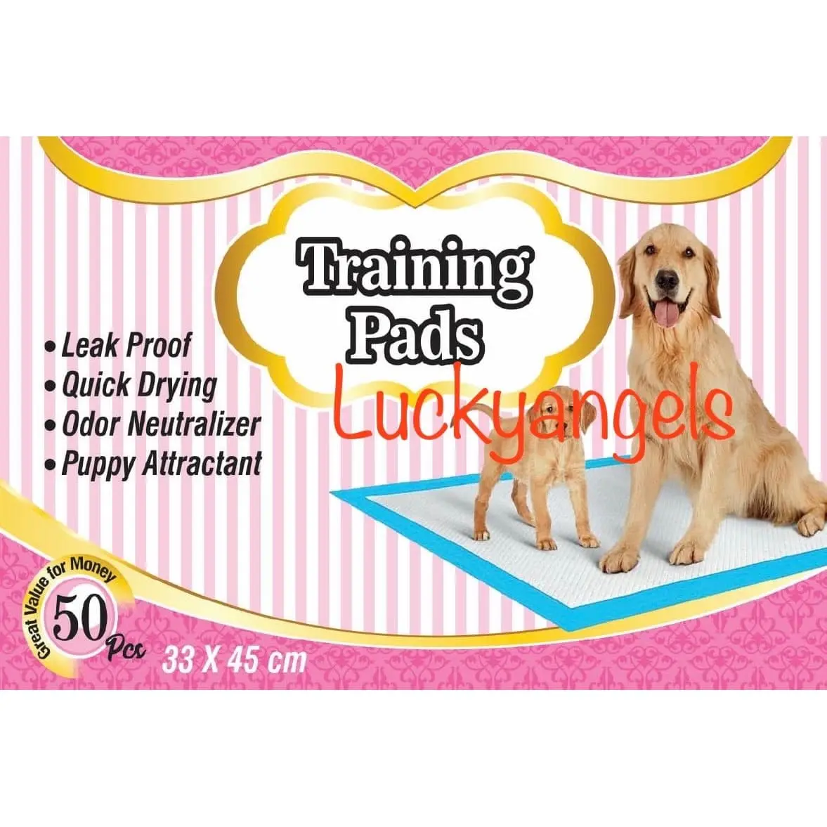 Hagen&Logan Training Pads Alas Kandang Underpad 33x45cm 50pc under pad