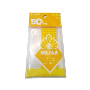 Sultan Supply 57.5x89mm Premium Card sleeves (Topaz)