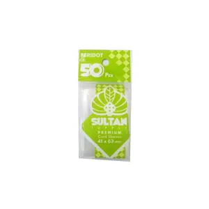 Sultan Supply 41x63mm premium Card Sleeves (Peridot)