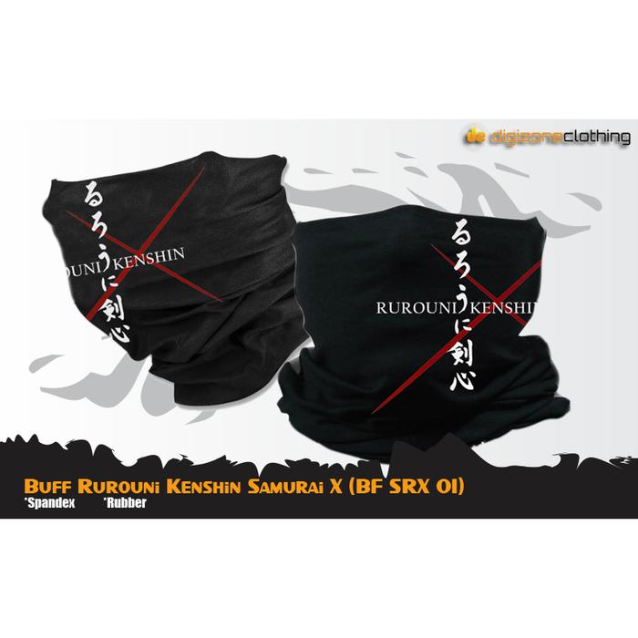 Buff Slayer Penutup Muka Masker Samurai X BF SRX 01⠀