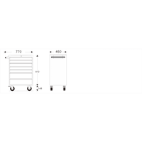 Gambar Spero 7 Drawer Tool Trolley - Troli Perkakas dari negeripertiwijaya Kota Administrasi Jakarta Barat 3 Tokopedia