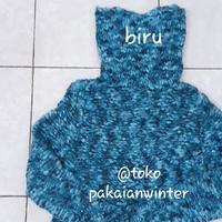 Gambar Switer rajut wol krah tinggi lebar cewe dari Tokopakaianwinter Kota Administrasi Jakarta Utara 2 Tokopedia
