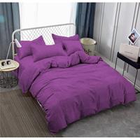 Gambar Vallery Quincy Bed Cover Queen ( 160 x 200 ) - VIOLET dari Lady Rose Sprei Kab. Bandung 1 Tokopedia