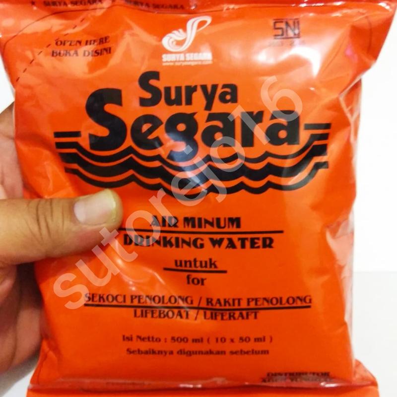 emergency drink water RANSUM minuman darurat air minum food ration ...