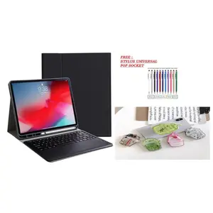SARUNG KEYBOARD 10.2 FREE STYLUS PENCIL UNIVERSAL DAN POP SOCKET