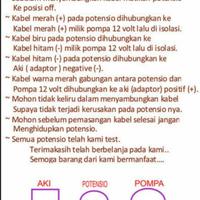 Gambar Alat stel Speed & Power On Off Pompa air sprayer DC Potensio Steam dari ALLIGATORS OFFICIAL Kota Administrasi Jakarta Selatan 2 Tokopedia