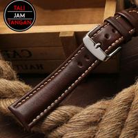 Gambar 20mm, 22mm Tali Jam Kulit Asli Bund Strap Hijau atau Cokelat Import dari Tali Jam Tangan com Kota Tangerang Selatan 3 Tokopedia