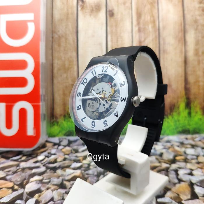 Gambar Swatch Analog Jam Tangan Karet Unisex SUOB134 Skeletor Original dari Ogytashop Kota Administrasi Jakarta Pusat Tokopedia