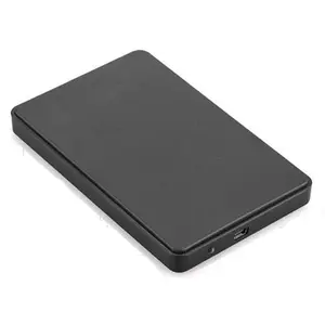 Case 2.5 HDD SATA Enclosure USB 2.0 Casing Harddisk warna Hitam