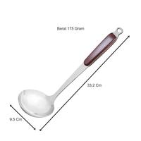 Gambar IDEAL 668B20 Sendok Kuah [Ladle] dari IdealOfficial Kota Administrasi Jakarta Utara 2 Tokopedia