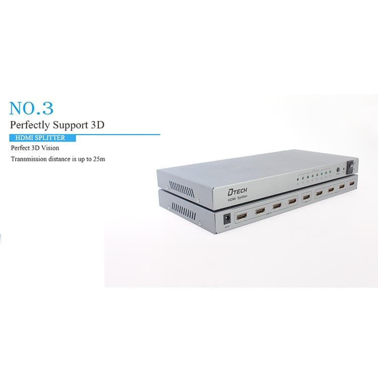 HDMI Splitter Extend Display 1x8 4K*2K Up 120 M