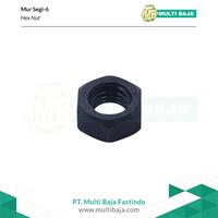 Gambar Mur Segi 6 (Hex Nut) Baja 8.8 M6 - 1.0 (Hitam) dari Multi Baja Kota Administrasi Jakarta Barat 3 Tokopedia