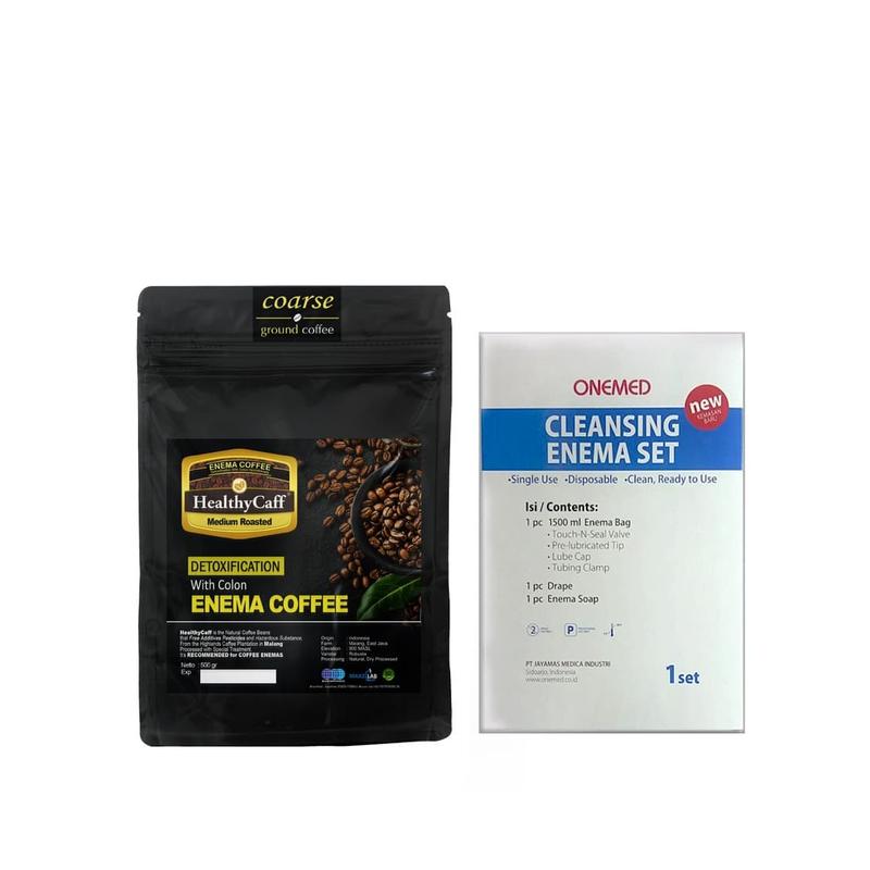 Jual Paket Enema Set dan Kopi Organik HEalthycaff MEDIUM ROAST - Shop ...