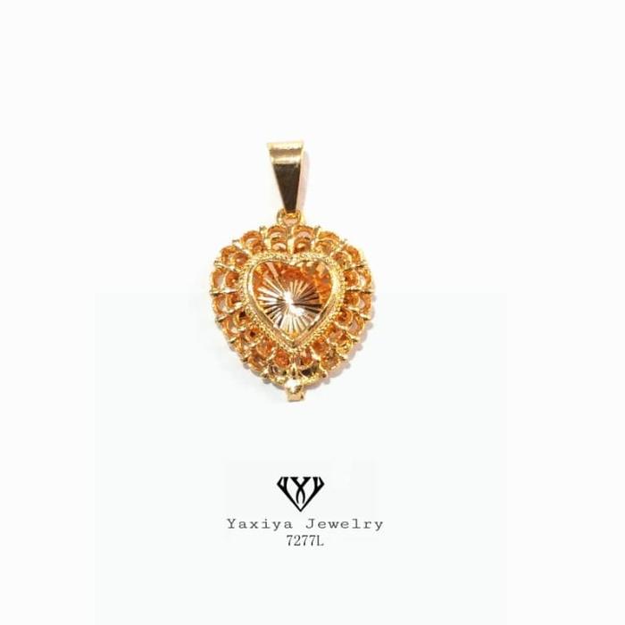 Gambar Liontin dubai perhiasan imitasi lapis emas 18k yaxiya 7277L dari YAXIYA JEWELRY Kota Administrasi Jakarta Barat Tokopedia
