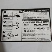 Gambar Fisher Plug Bata ringan M12 Viser X12 Bata merah Beton 10 Pcs Depok dari Alat Teknik Agnes Citra Kota Depok 4 Tokopedia