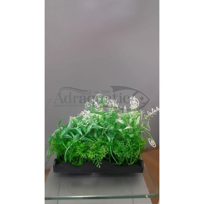 Gambar TANAMAN PLASTIK - BUNGA PLASTIK M-479 HIASAN AQUARIUM AQUASCAPE dari ADRAQUATIC Kota Bandung Tokopedia
