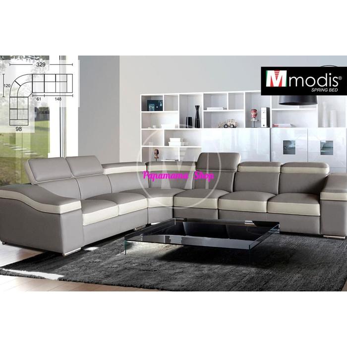 Gambar Sofa Modis Maximus Corner - Sofa Santai - Sofa Keluarga - Medan dari Papamama Home Living Kota Medan Tokopedia