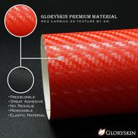 Gambar GlorySkin - Premium Skin Protector for ROG Phone 2 - 3M Red Carbon dari Kiseki Skin Kota Administrasi Jakarta Barat 3 Tokopedia