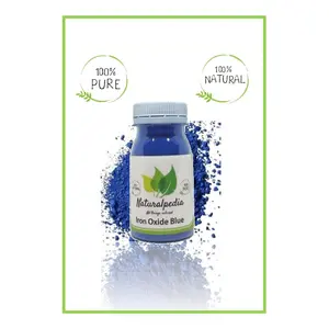 Iron Oxide Blue / Biru Bahan Kosmetik Cosmetic Grade Import Quality 25gr