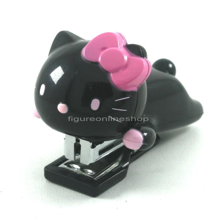 Gambar STEPLER HELLO KITTY HITAM TENGKUREP dari Figure Online Shop Kota Administrasi Jakarta Barat Tokopedia