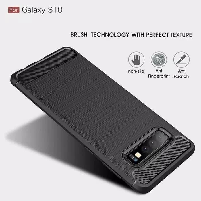 Gambar Samsung S10 Soft Case Silikon Karbon Softcell Ipaky dari EXCELLENT ACCECORIES Kota Administrasi Jakarta Pusat Tokopedia