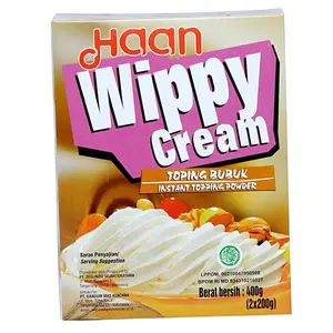 HAAN WIPPY CREAM whipped cream instant Topping bubuk instant 400 gr