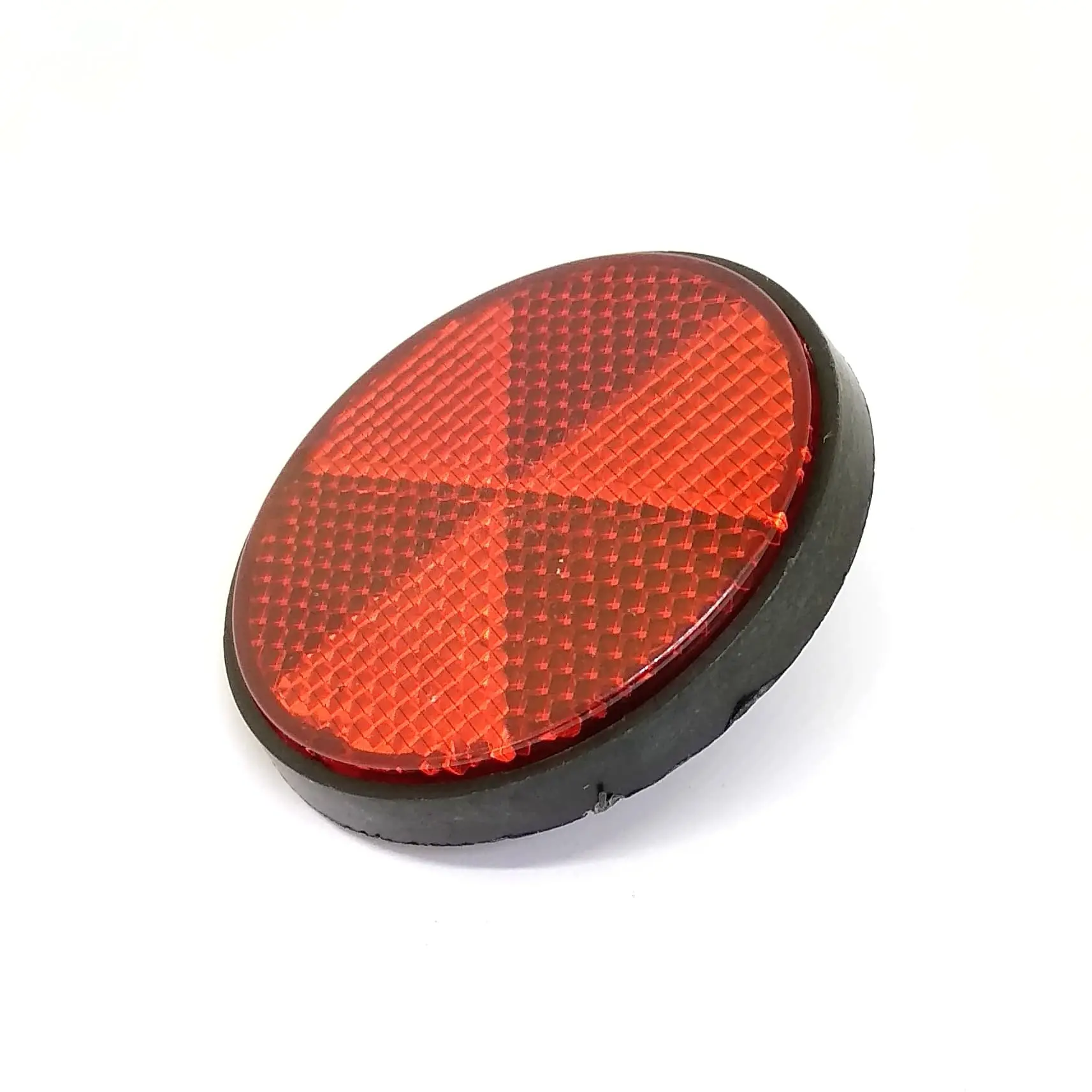 Mata Kucing Bulat MERAH - Reflektor Sepeda Motor dan Mobil