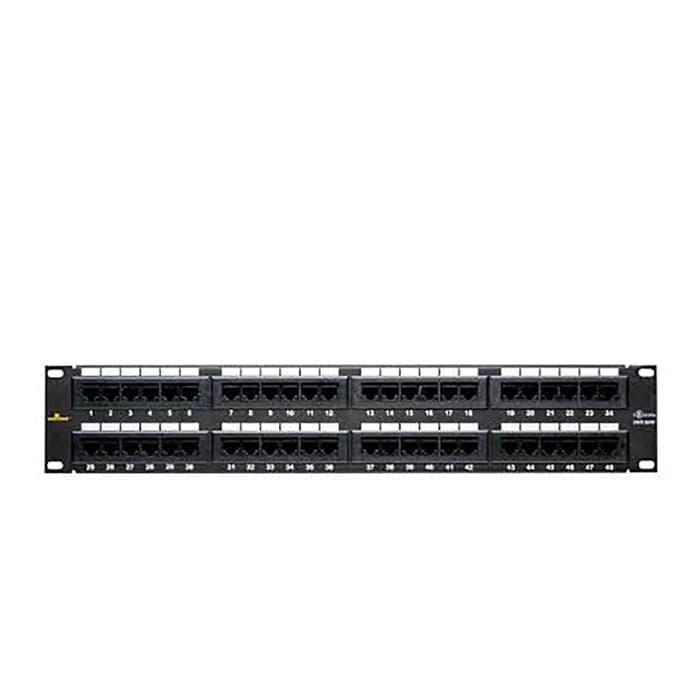 AMP Commscope Patch Panel 48 Port Cat6 ORIGINAL ASLI 48Port PatchPanel ...