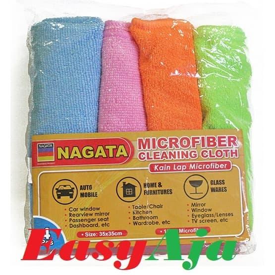 MICROFIBER CLEANING CLOTH size:35×35cm Merek Nagata 0001 MF 1