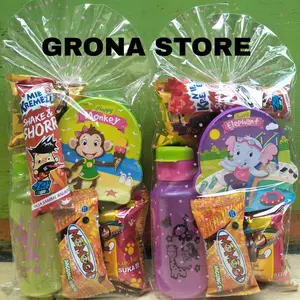 PAKET SNACK PLUS SOUVENIR ULANG TAHUN/GOODIE BAG/BINGKISAN SNACK