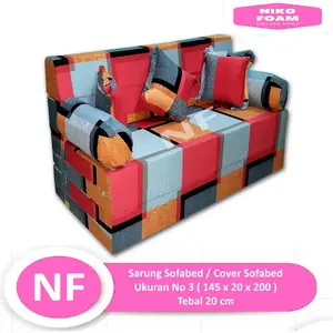 sarung sofabed cover sofabed inoac sarung sofabed inoac ukuran 145x200