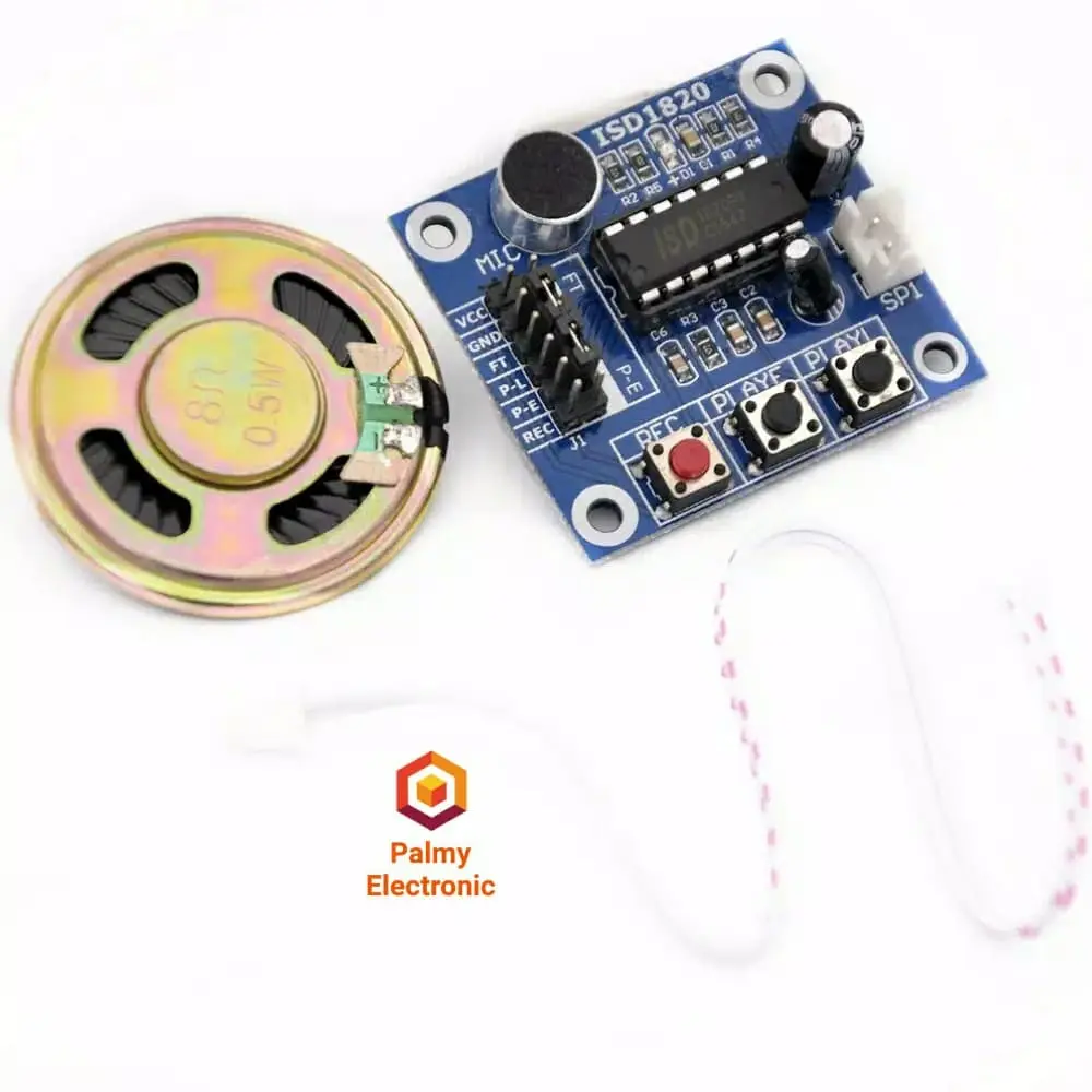 ISD 1820 Modul Perekam dan Pemutar suara Voice Recorder