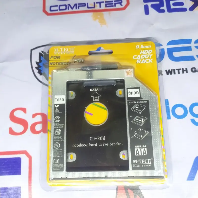 HDD CADDY M-TECH 9.5MM SLIM 1