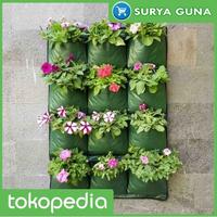 Gambar Wall Garden Planter Bag 12 Kantong Easy Grow Planter Bag Dinding dari Suryaguna Store Kab. Tulungagung 1 Tokopedia