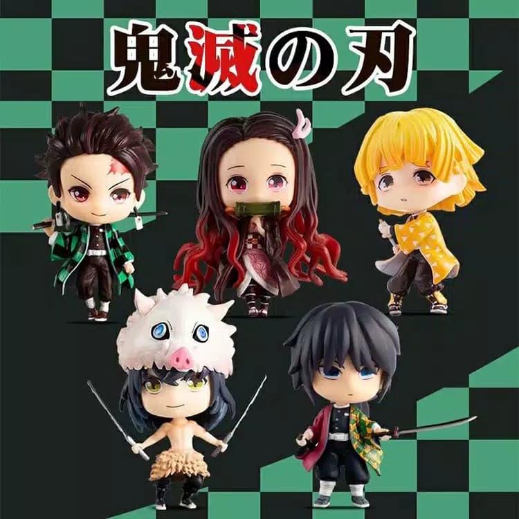 Huy Hiệu C&agrave;i &Aacute;o Bằng Acrylic H&igrave;nh Hoạt H&igrave;nh Demon Slayer Tanjirou Nezuko Butterfly Ninja I.162836202