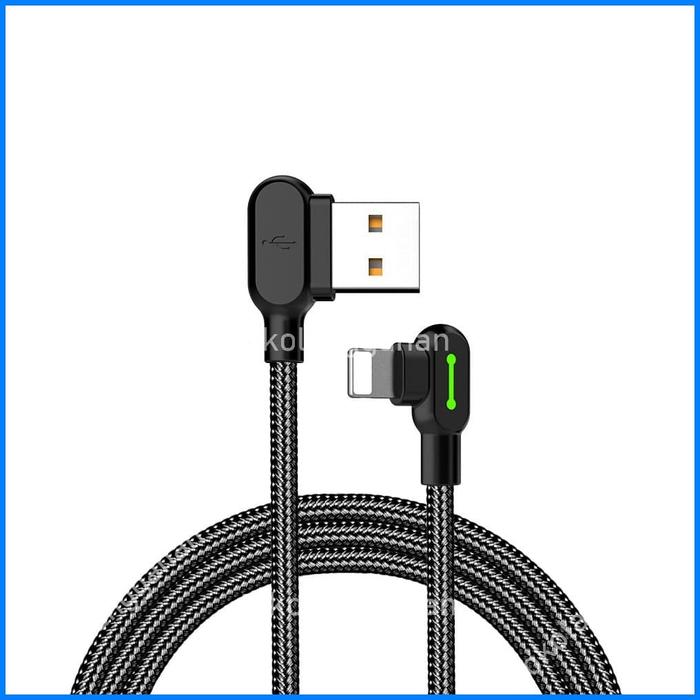 Gambar Mcdodo Kabel Usb To Apple Lightning L Shape 1.2 M - Hitam dari Tokolangganan13 Kota Administrasi Jakarta Selatan Tokopedia