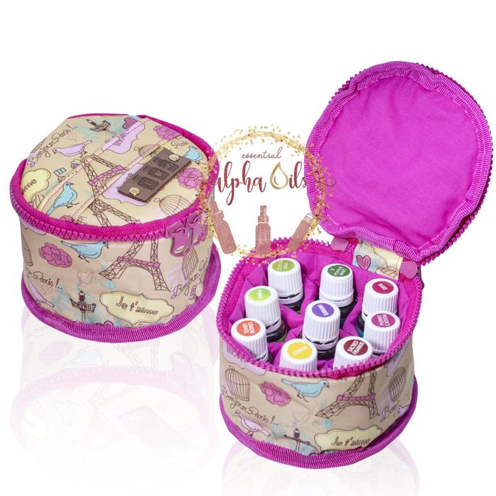 Gambar ILoveOils Round 9 Slot Essential Oil Bag - Yellow Paris dari Alpha Essential Oils Supplies Kab. Tangerang Tokopedia