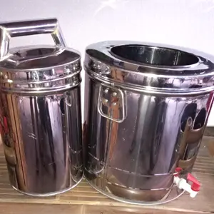 waw art - Tabung Es Puter 10 Liter Stainless Steel