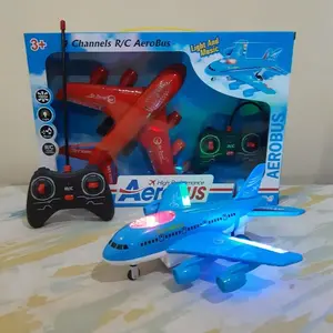 RC PESAWAT TERBANG AEROBUS EDUKASI REMOTE CONTROL ANAK EDUKATIF PLANE