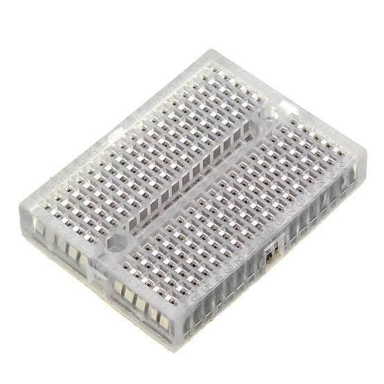 Gambar [8-A1] Projectboard Breadboard SYB Mini BreadBoard 170 tie Transparant dari raftechbandung Kota Bandung Tokopedia