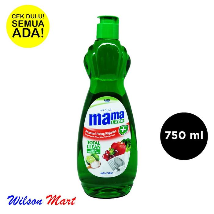 Gambar MAMA LIME TOTAL CLEAN 750 ML BOTOL dari Wilson Mart Kota Administrasi Jakarta Barat Tokopedia