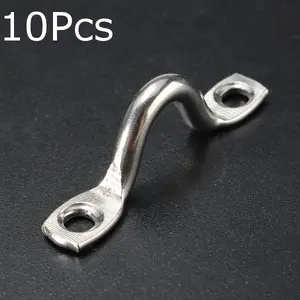 HOT SELL 10Pcs Stainless Steel Boat Marine Canopy Bimini Pad Eye