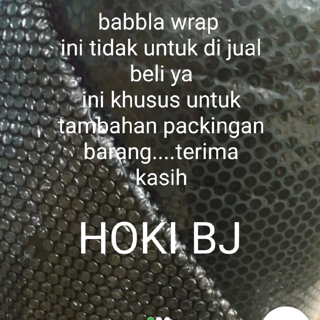 PACKINGAN EKSTRA BUBBLE WRAP + KARDUS / KEMASAN BUBBLE TAMBAHAN