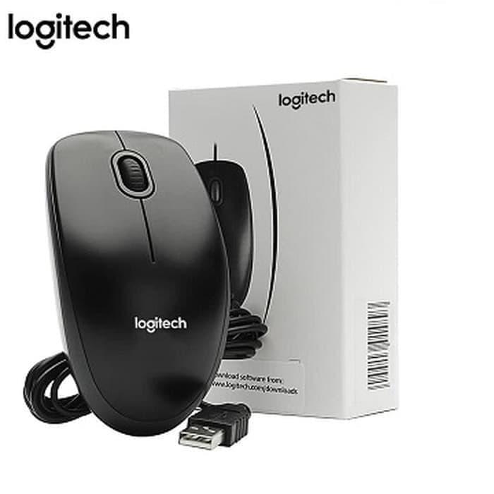 Gambar Logitech B100 Optical Mouse dari JnJ Online Kota Administrasi Jakarta Pusat Tokopedia