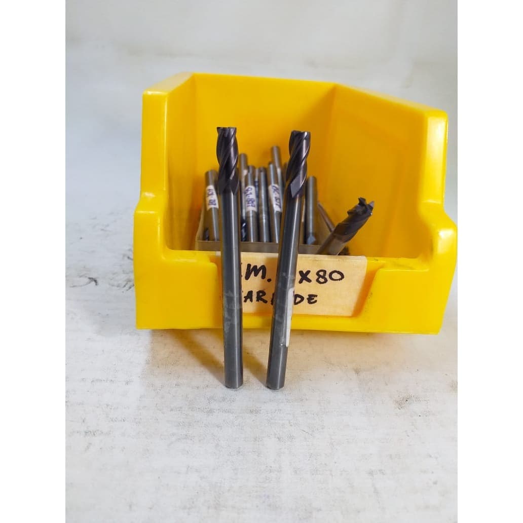 Endmill 6 Long 70L 6F Carbide Endmill D 6 Mata Pisau Milling — Varian 105 — foto asli 3